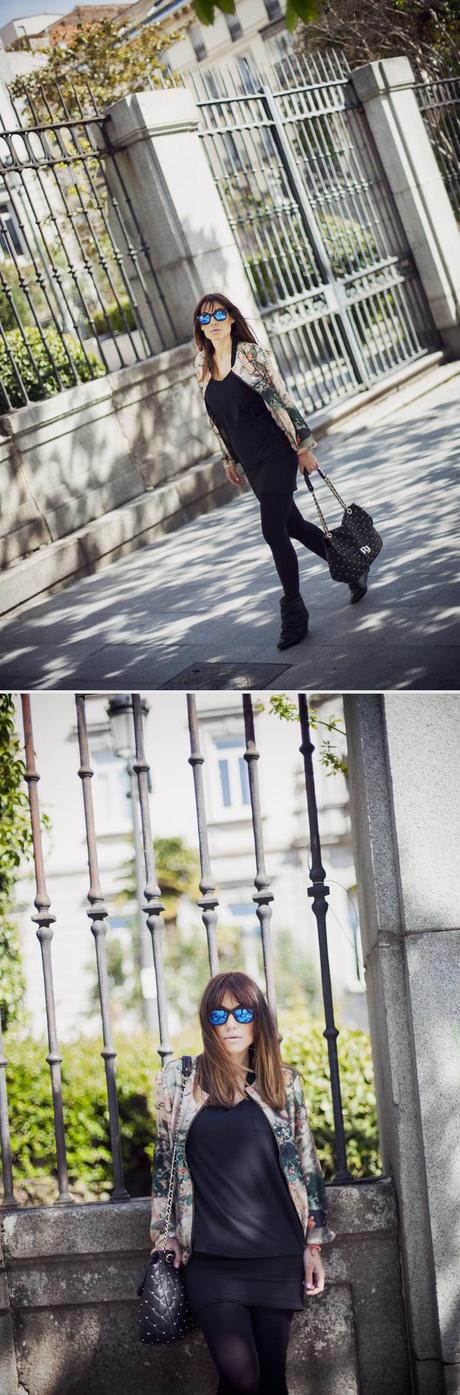 spring flowers bomber spring flowers bomber