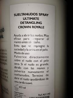 Cepillado diario de mi bichón maltés.