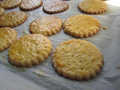 Galletas rellenas de chocolate