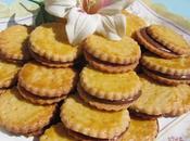 Galletas rellenas chocolate