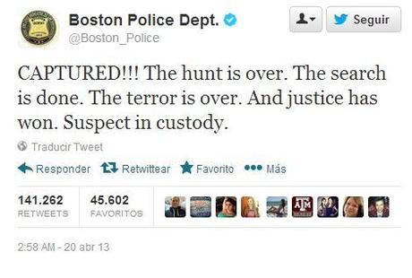 Caza al “terrorista”, multa al empresario bostonpolice