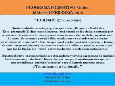 Curso Online TU DESAFIO 21 Dias.