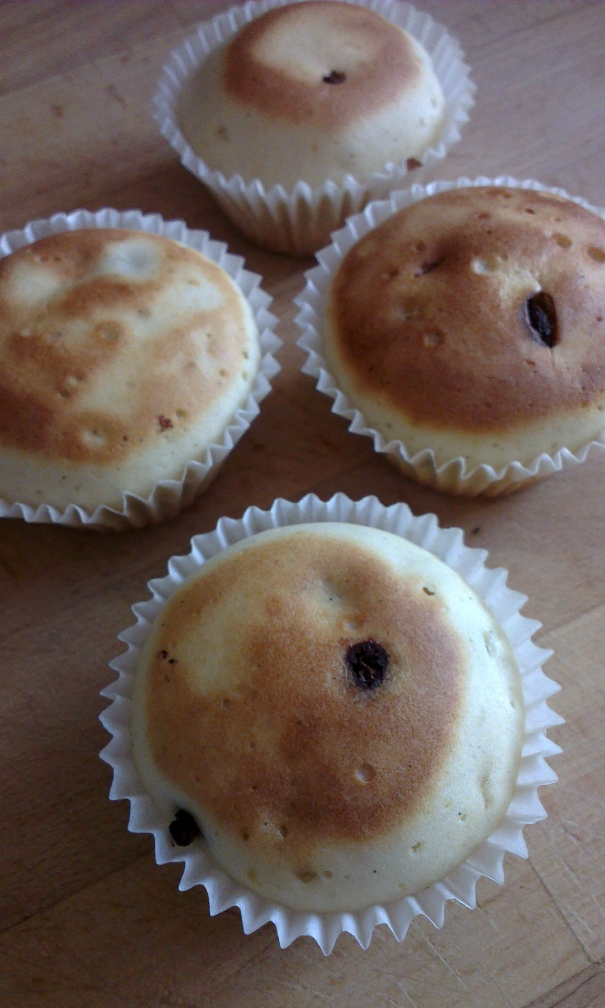 ♥ Muffins de vainilla con pepitas de chocolate y mi opinión sobre las máquinas de cupcakes
