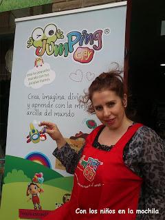 Taller de Jumping Clay en Llibres Chus