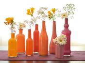 Crea propia colección botellas pintadas