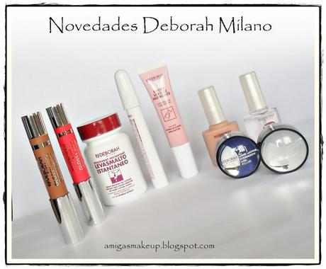 Novedades Deborah Milano: Sombras en crema, labiales y tratamiento.