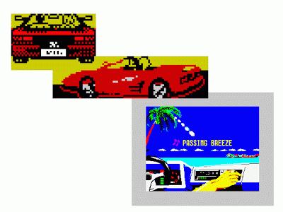 Outrun remake para Spectrum