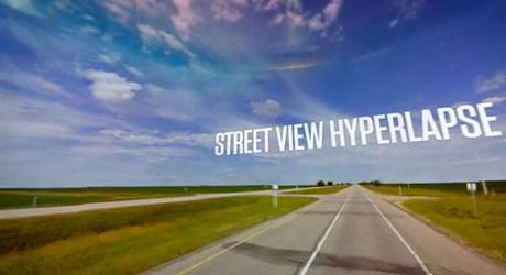Google Street View Hyperlapse