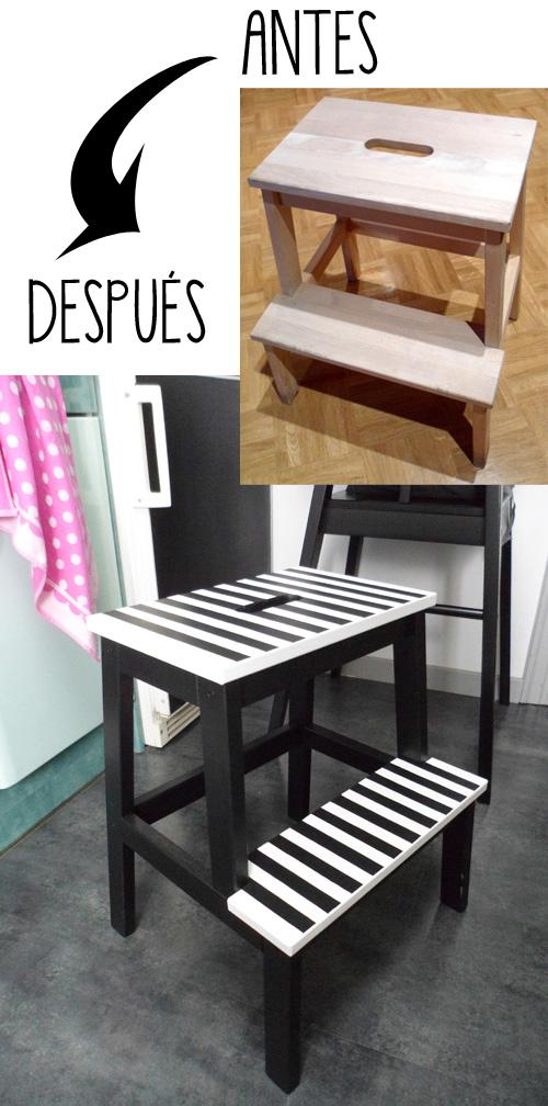 OPERACIÓN MAKEOVER Nº9 TABURETE BEKVÄM