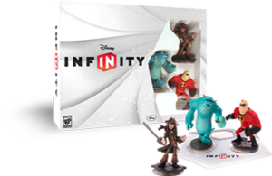 PACK INICIAL Disney Infinity con Sulley, Jack Sparrot y Mr Increibie