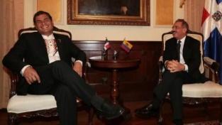 Correa y Danilo impulsarán relaciones entre EC-RD