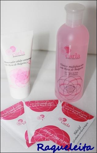 El neceser eco de Carla  Bulgaria Roses Beauty mima y cuida la piel