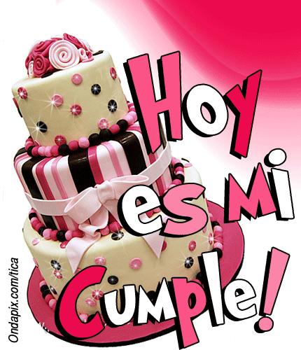 HOY ES MI CUMPLEAÑOS