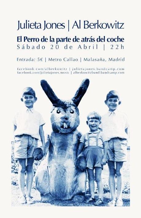 No os perdáis este conciertazo… Al Berkowitz y Julieta Jones en Madrid