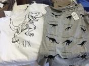Camisetas dinosaurianas Lefties