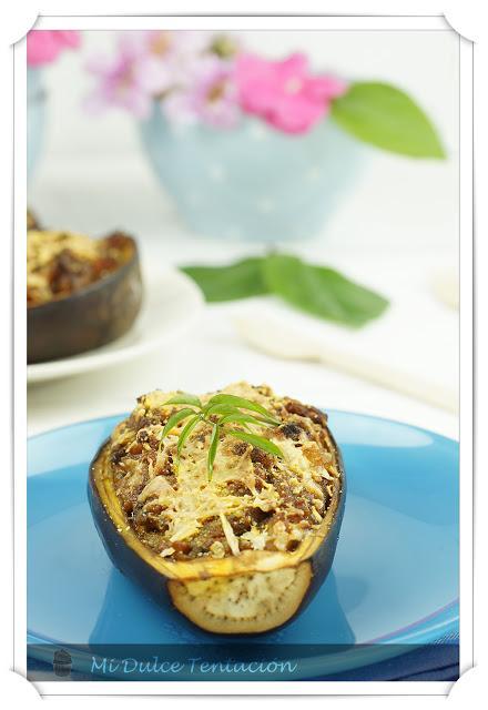 Berenjenas Rellenas de Batata