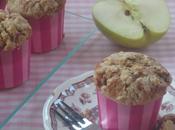 Muffins manzana canela streusel