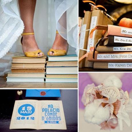 Libros....para un uso diferente en una celebración.