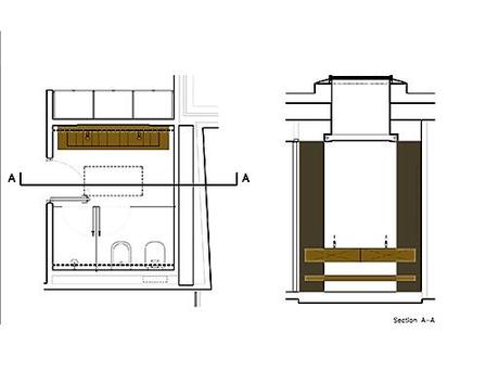 Diseños de cuartos de baño para la vivienda proyectada por A-cero en Beirut