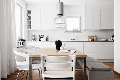 Un apartamento sueco en blanco y negro / A swedish apartment in black & white
