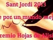 Premi Sant Jordi "Hojas Alisio"