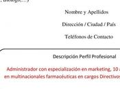 Tipos Currículum vitae Combinado