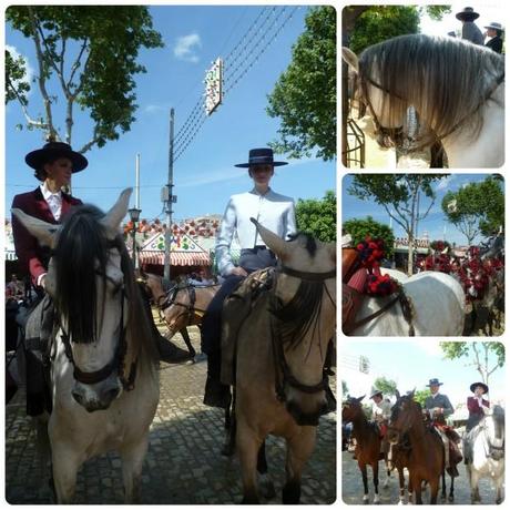 Feria de Abril de Sevilla 2013, crónica de una semana de moda flamenca y tradición caballos amazonas