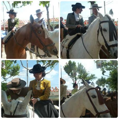 Feria de Abril de Sevilla 2013, crónica de una semana de moda flamenca y tradición rondeña collage