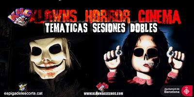 Klowns Horror Cinema, Sesiones dobles temáticas para todos los aficionados