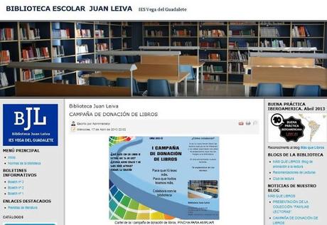 INAUGURAMOS LA WEB DE LA BIBLIOTECA INAUGURAMOS LA WEB DE LA BIBLIOTECA