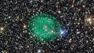 Una Burbuja Verde Aparece en el Espacio