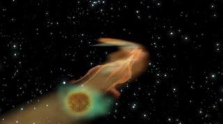 Descubren un Agujero Negro Devorando un Planeta Gigante