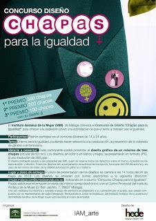 Concurso Diseño de Chapas por la Igualdad del IAM de Andalucia