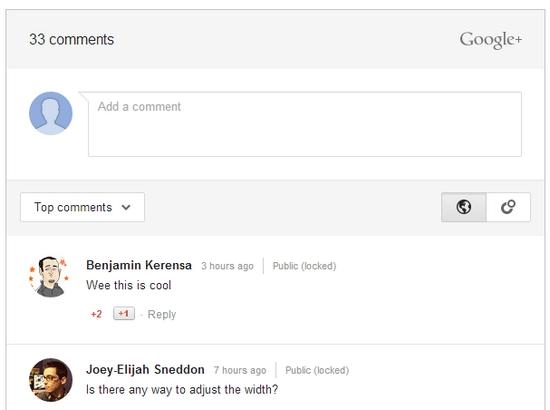 google-comments-wordpress