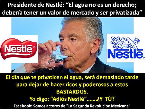 La Caridad de Peter Brabeck-Letmathe, presidente de Nestlé...24-04-2013...