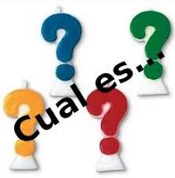 Qué, cuál