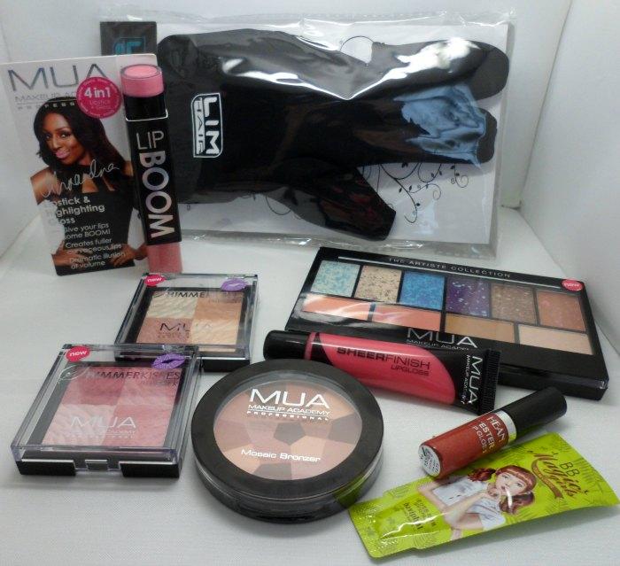 Haul de mi pedido de MUA a Maquillalia