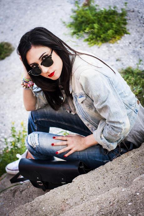 Rebel Spirit clubmaster ray ban