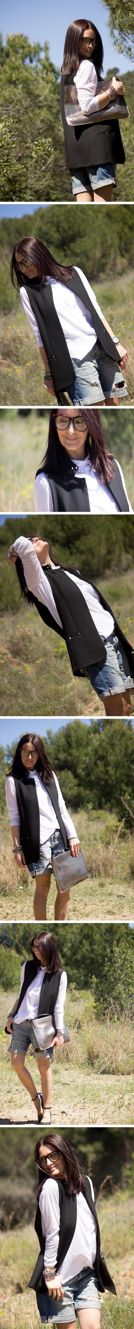 Intellectual look and shorts Intellectual look and shorts