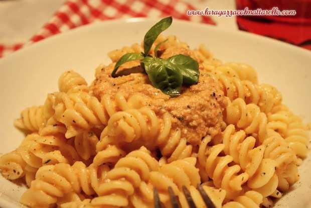 IMG 5868mr Fusilli con pesto alla trapanese