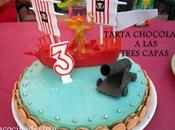 Tarta chocolate tres capas