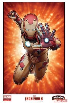 póster cómic iron man 3 02