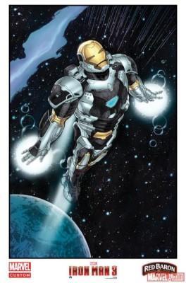 póster cómic iron man 3 03