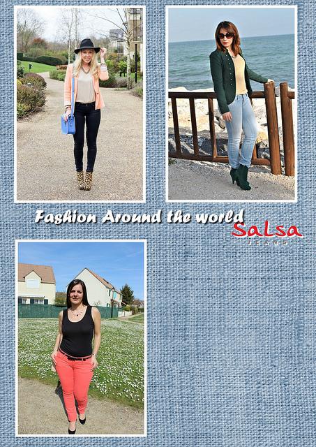 Collage - fashion around the world x salsa