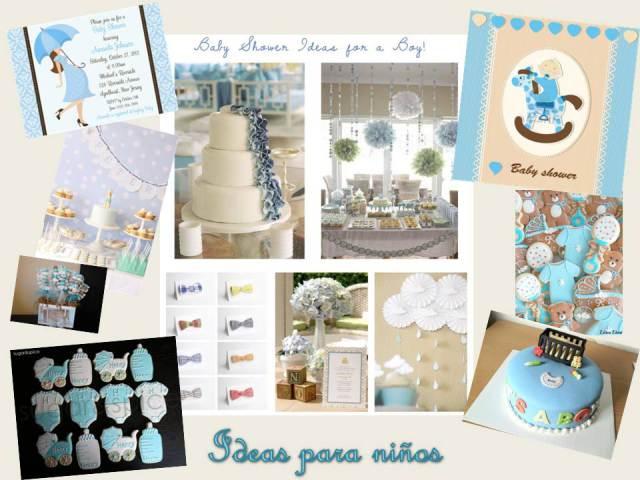 ideas baby shower niños