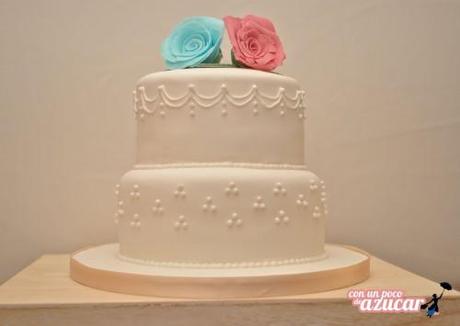 tarta daniela3 Tarta vintage para Daniela