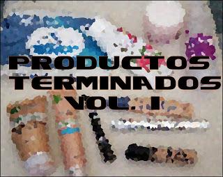 PRODUCTOS TERMINADOS VOL.1