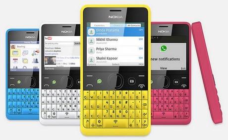 Nokia anuncia el smartphone social Asha 210 con teclado físico y botón dedicado para Whatsapp nokia-asha-210