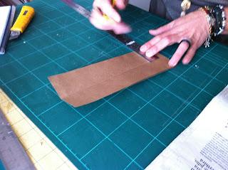 Clase de cartonnage con Dulce