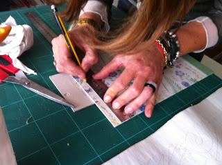 Clase de cartonnage con Dulce